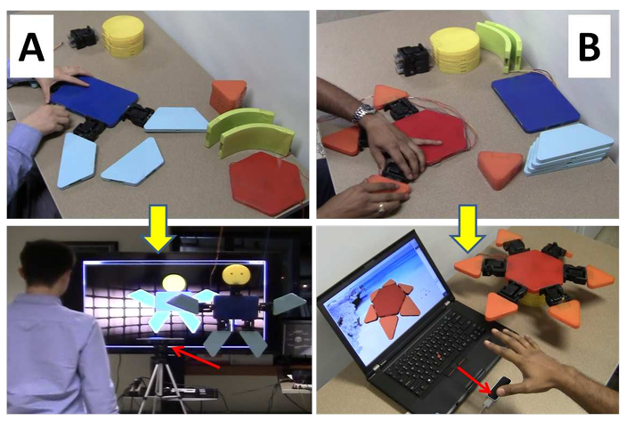 PuppetX: A Framework for Gestural Interactions With User Constructed Playthings teaser